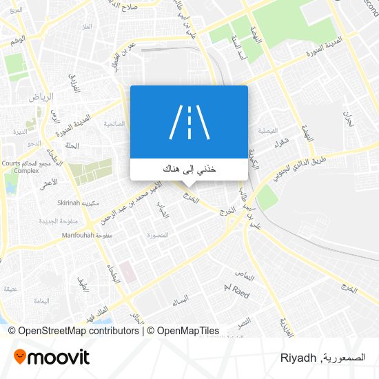 خريطة الصمعورية