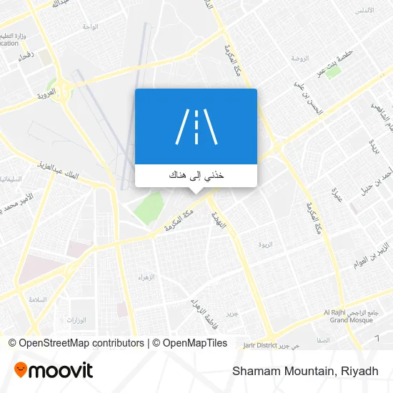 خريطة Shamam Mountain