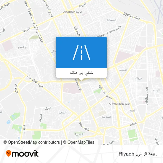 خريطة ربيعة الرائي