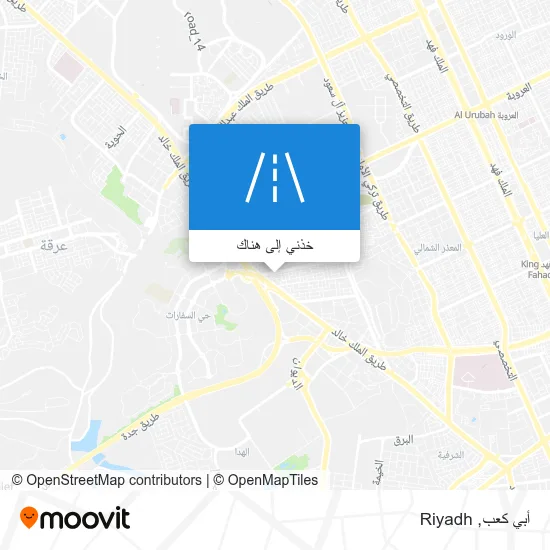 خريطة أبي كعب