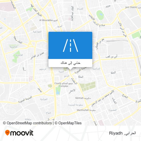خريطة الحرابي