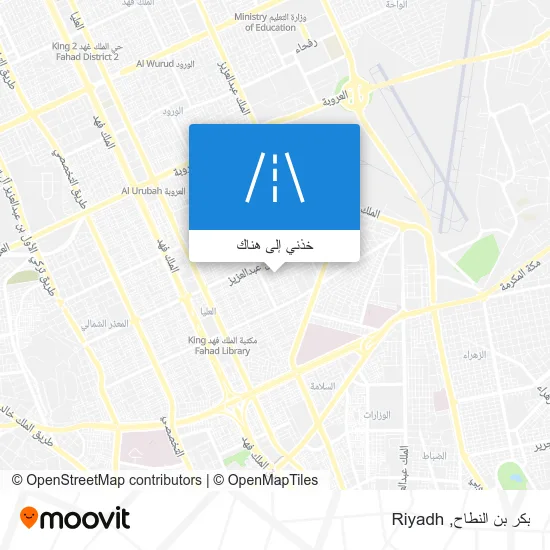 خريطة بكر بن النطاح