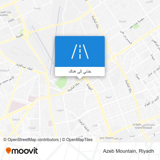 خريطة Azeb Mountain