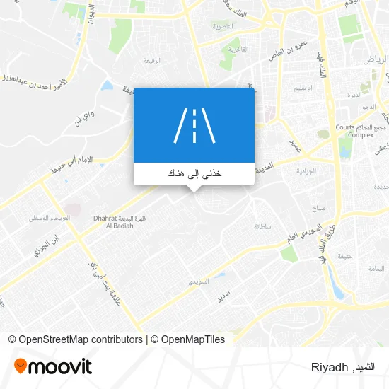 خريطة الثميد