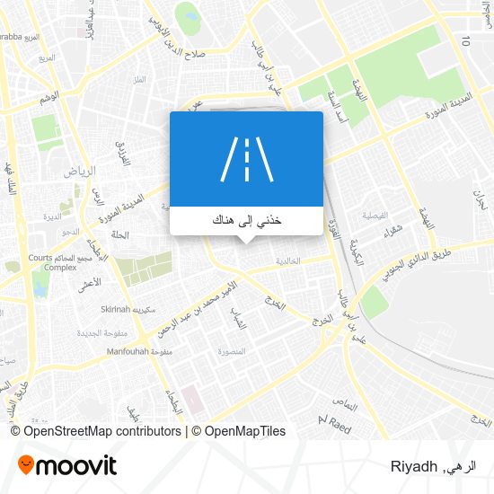خريطة الرهي