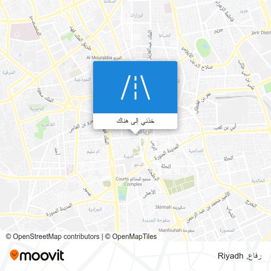 خريطة رفاع