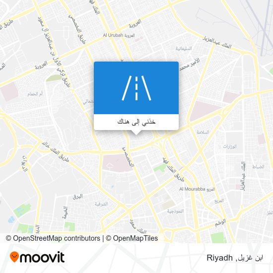 خريطة ابن غزيل