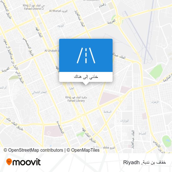 خريطة خفاف بن ندبة