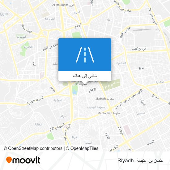 خريطة عثمان بن عنبسة