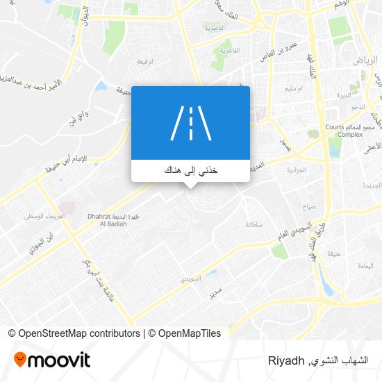 خريطة الشهاب النشوي