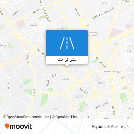 خريطة يزيد بن عبدالملك