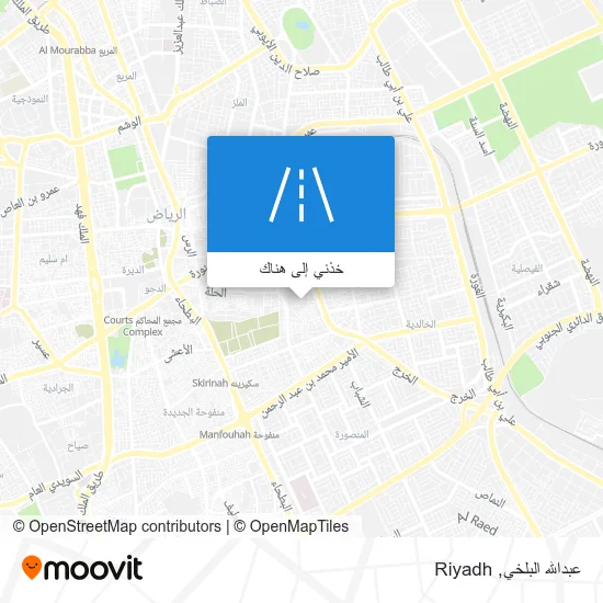 خريطة عبدالله البلخي