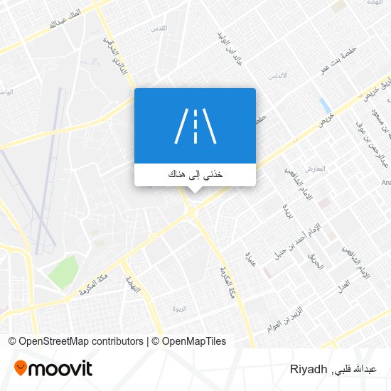 خريطة عبدالله فلبي
