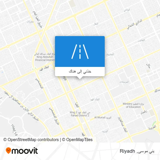 خريطة بني موسى