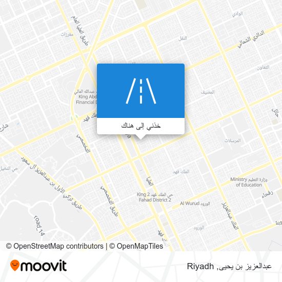 خريطة عبدالعزيز بن يحيى