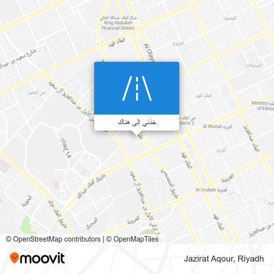 خريطة Jazirat Aqour