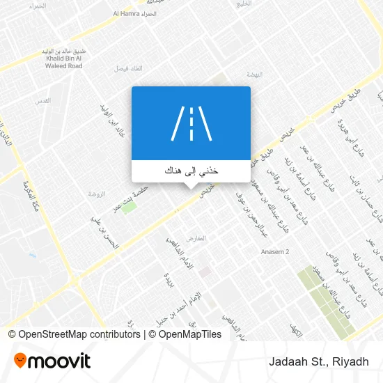 خريطة Jadaah St.