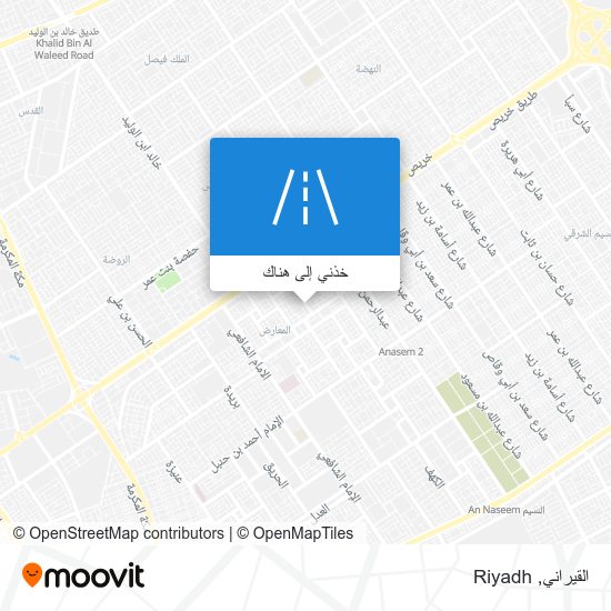 خريطة القيراني