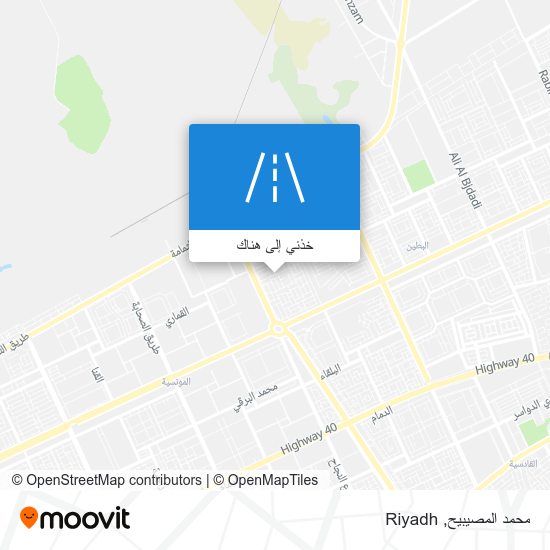 خريطة محمد المصيبيح