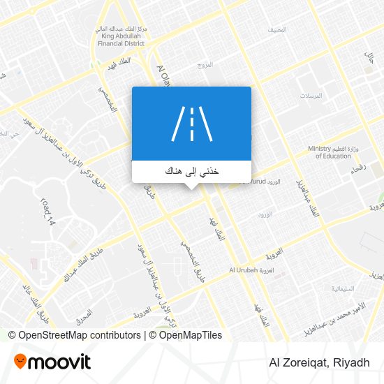 خريطة Al Zoreiqat