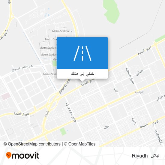 خريطة قبلان