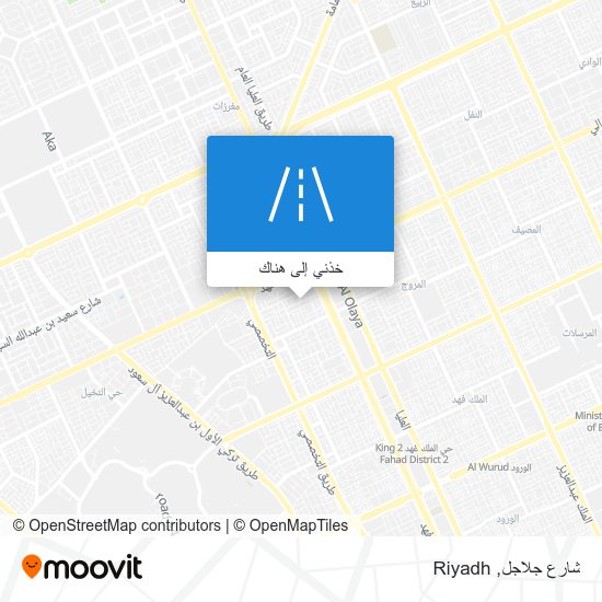خريطة شارع جلاجل