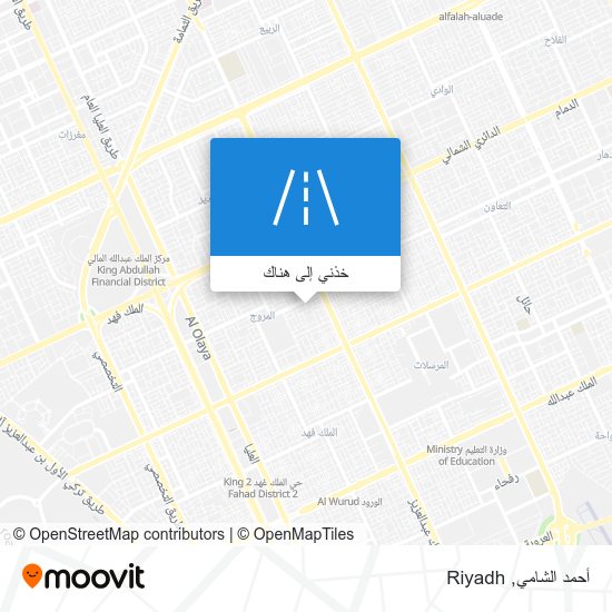 خريطة أحمد الشامي