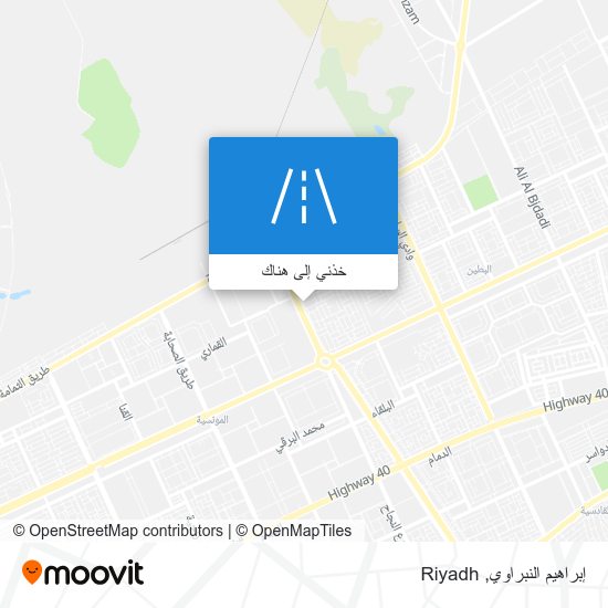 خريطة إبراهيم النبراوي