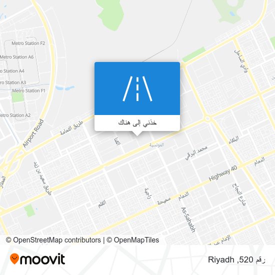 خريطة رقم 520