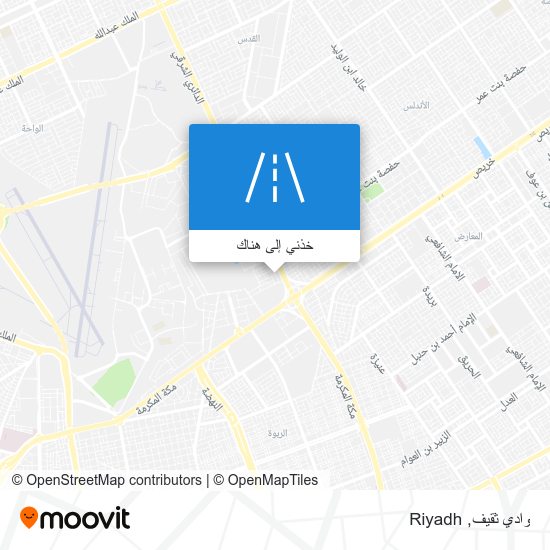 خريطة وادي ثقيف