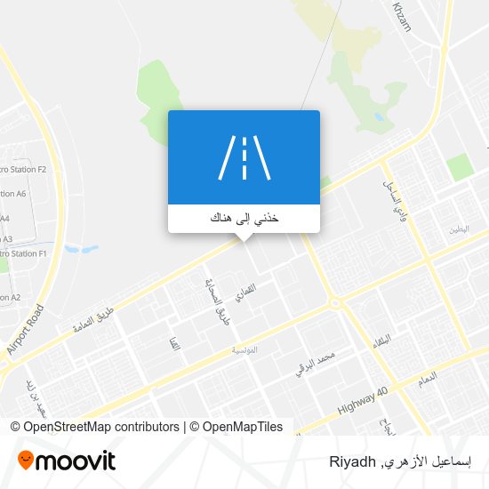 خريطة إسماعيل الأزهري