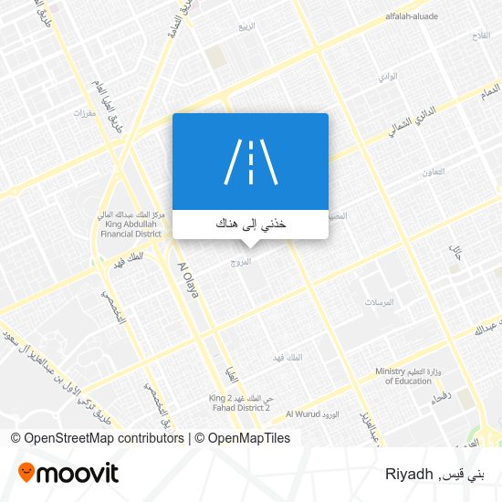 خريطة بني قيس
