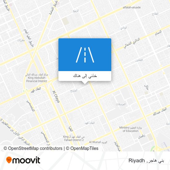 خريطة بني هاجر