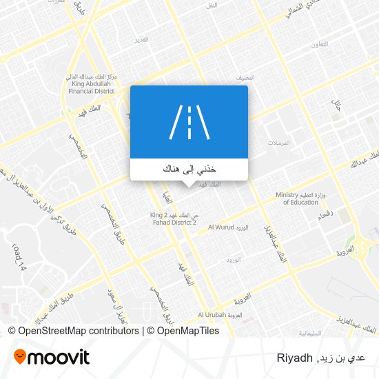 خريطة عدي بن زيد