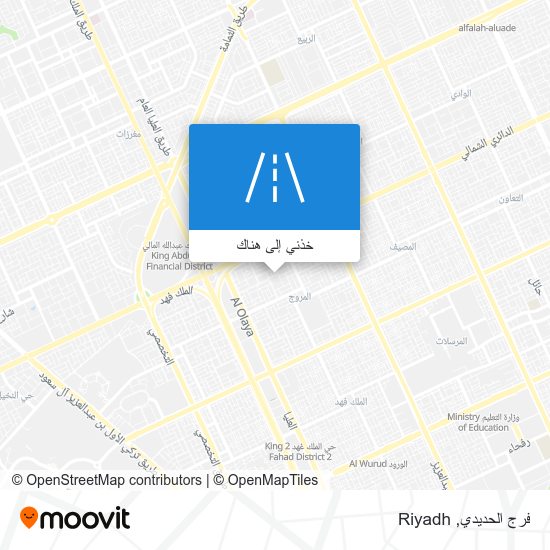 خريطة فرج الحديدي