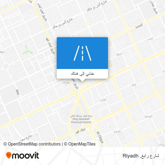 خريطة شارع رابغ