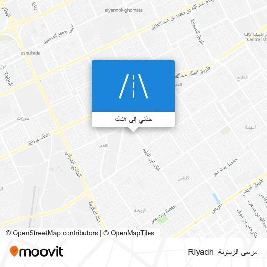 خريطة مرسى الزيتونة