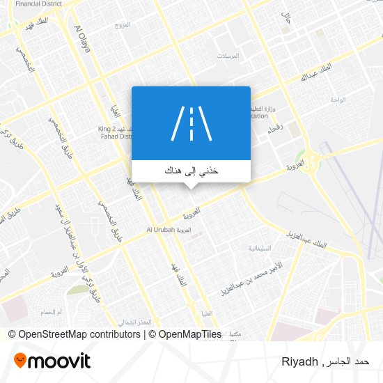 خريطة حمد الجاسر
