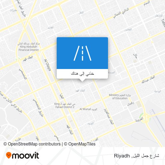 خريطة شارع جمل الليل