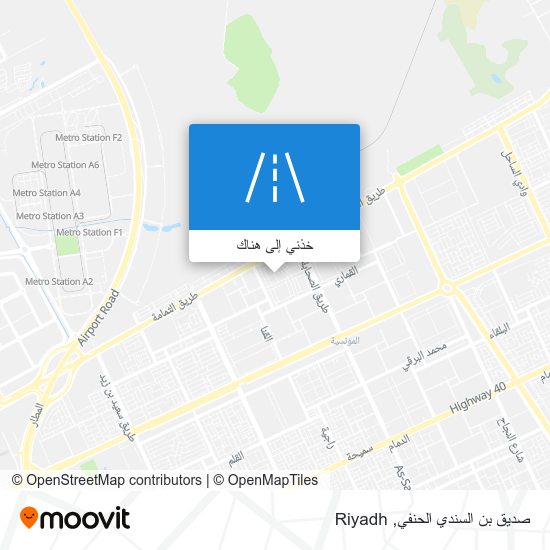 خريطة صديق بن السندي الحنفي