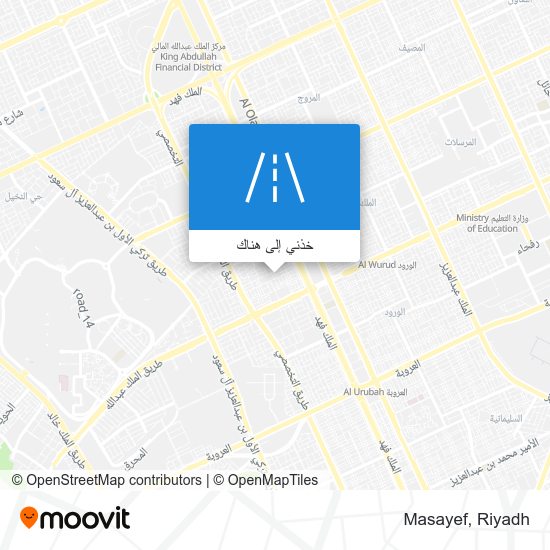 خريطة Masayef