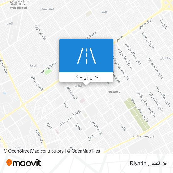 خريطة ابن النفيس