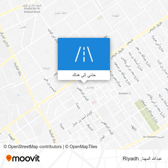 خريطة عبدالله المهنا