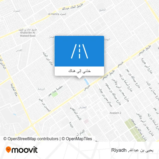 خريطة يحيى بن عبدالله