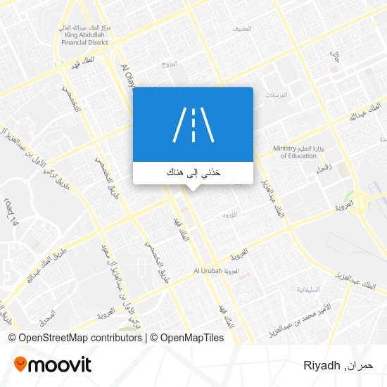 خريطة حمران