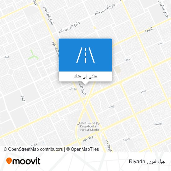 خريطة جبل النور
