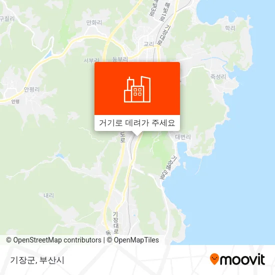 기장군 지도