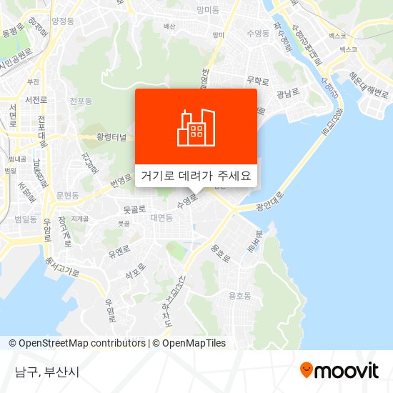 남구 지도
