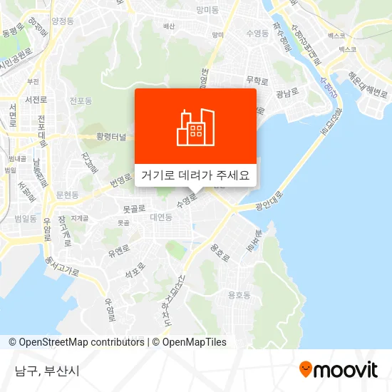 남구 지도