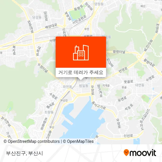 부산진구 지도